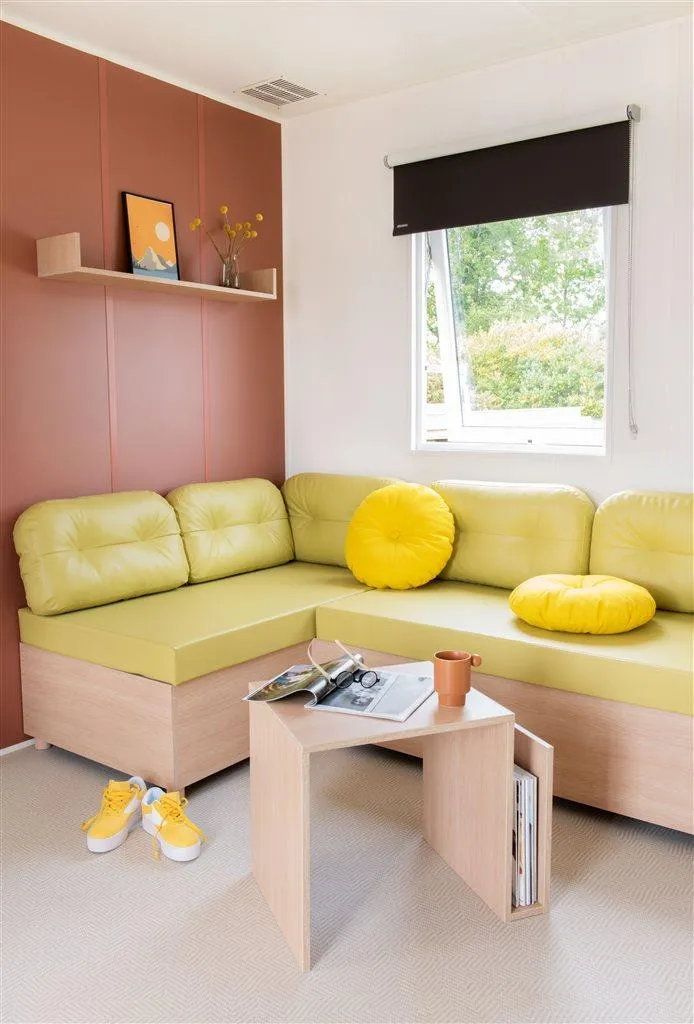 Mobil Home L'aigoual Premium 33M² (3 Chambres) + Terrasse Semi-Couverte 18M² + Tv + Lv + Clim