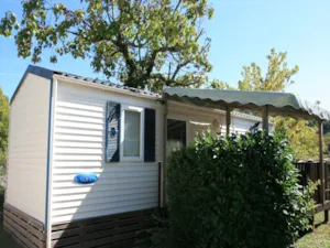 - Mobilheim GENTIANE 2 Schlafzimmer/ 25m²/ überdachte Terrasse - Camping  Le Vaugrais