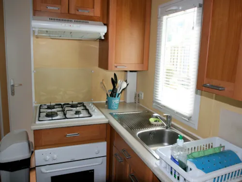 Location - Mobil Home Campanule  2 Chambres 25M² - image n°3 - Camping  Le Vaugrais