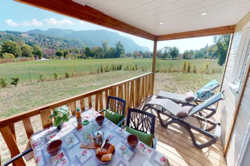 Accommodation - Chalet Le Chamois - 3 Bedrooms - 35M2 - image n°2 - Camping  Le Vaugrais