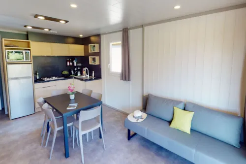 Accommodation - Chalet Le Chamois - 3 Bedrooms - 35M2 - image n°4 - Camping  Le Vaugrais