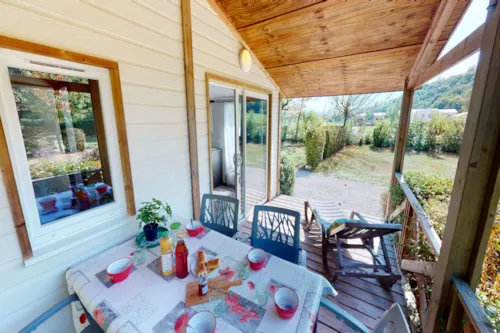 Location - Chalet La Marmotte  3 Chambres  35M² - image n°3 - Camping  Le Vaugrais