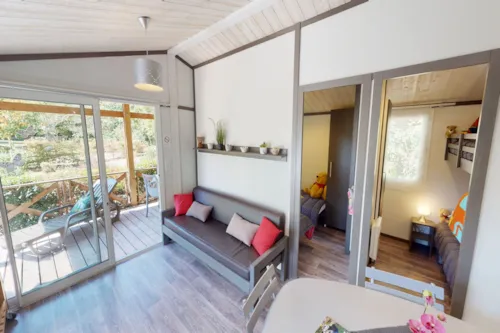 Location - Chalet La Marmotte  3 Chambres  35M² - image n°6 - Camping  Le Vaugrais