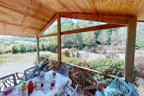Location - Chalet La Marmotte  3 Chambres  35M² - image n°4 - Camping  Le Vaugrais