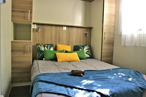 Location - Chalet L'ecureuil 3 Chambres 35 M² - image n°8 - Camping  Le Vaugrais
