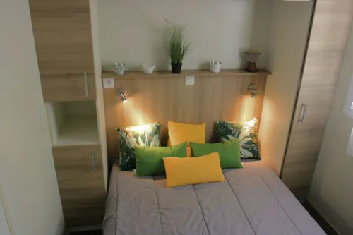 Location - Chalet L'ecureuil 3 Chambres 35 M² - image n°9 - Camping  Le Vaugrais