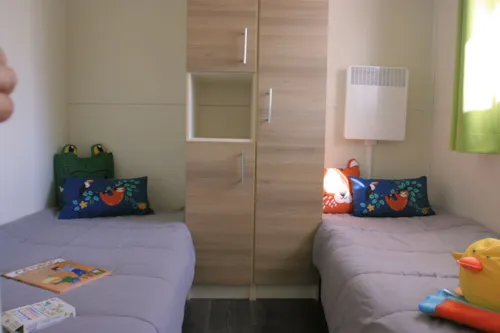 Location - Chalet L'ecureuil 3 Chambres 35 M² - image n°10 - Camping  Le Vaugrais