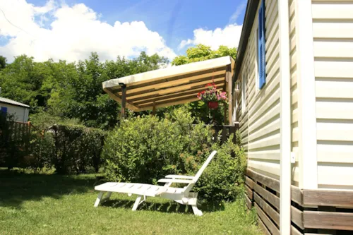 Mietunterkunft - Mobilheim Giroflee 2 Schlafzimmer 30 M² - image n°2 - Camping  Le Vaugrais
