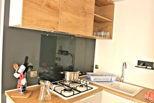 Mietunterkunft - Mobilheim Giroflee 2 Schlafzimmer 30 M² - image n°4 - Camping  Le Vaugrais