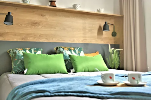 Mietunterkunft - Mobilheim Giroflee 2 Schlafzimmer 30 M² - image n°9 - Camping  Le Vaugrais