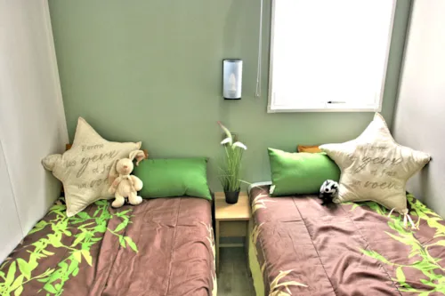 Mietunterkunft - Mobilheim Giroflee 2 Schlafzimmer 30 M² - image n°10 - Camping  Le Vaugrais