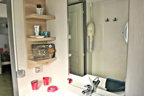 Location - Mobil Home Coquelicot  2 Chambres 30 M² - image n°10 - Camping  Le Vaugrais