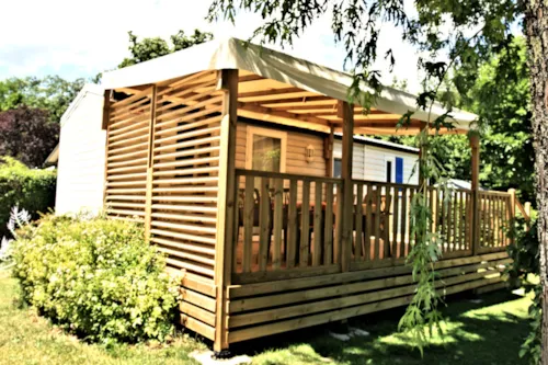 Location - Mobil Home  Edelweiss 2 Chambres 25 M² - image n°4 - Camping  Le Vaugrais