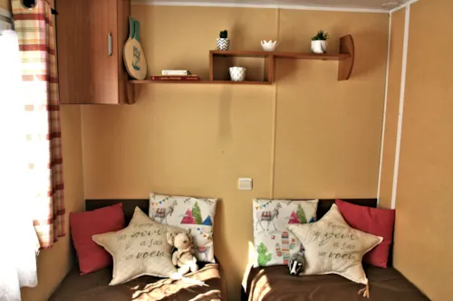Location - Mobil Home  Edelweiss 2 Chambres 25 M² - image n°10 - Camping  Le Vaugrais