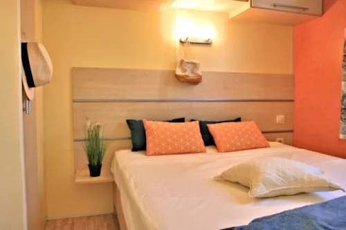 Location - Mobil Home  Gentiane 2 Chambres / 25M²/ Terrasse Couverte - image n°8 - Camping  Le Vaugrais