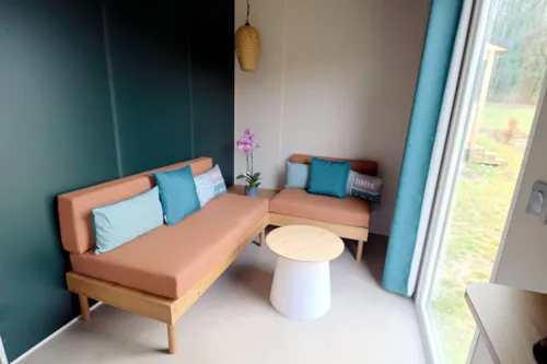 Location - Mobil Home  Jonquille 2 Chambres - 30M2 - image n°2 - Camping  Le Vaugrais