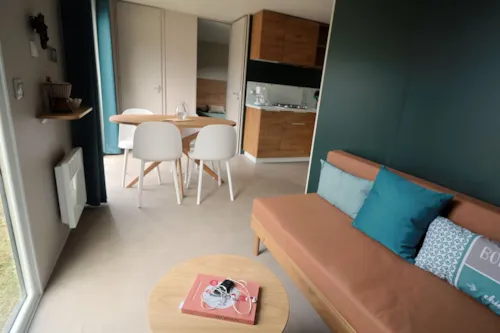 Location - Mobil Home  Jonquille 2 Chambres - 30M2 - image n°4 - Camping  Le Vaugrais