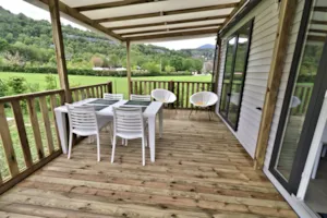  - MOBILHEIM COLCHIQUE -2 SCHLAFZIMMER - 30 M2 - Camping  Le Vaugrais