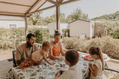 Location - Chalet L'ecureuil 3 Chambres 35 M² - image n°3 - Camping  Le Vaugrais