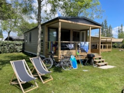 Mietunterkunft - Panorama-Premium-Cottage - Camping Kost-Ar-Moor
