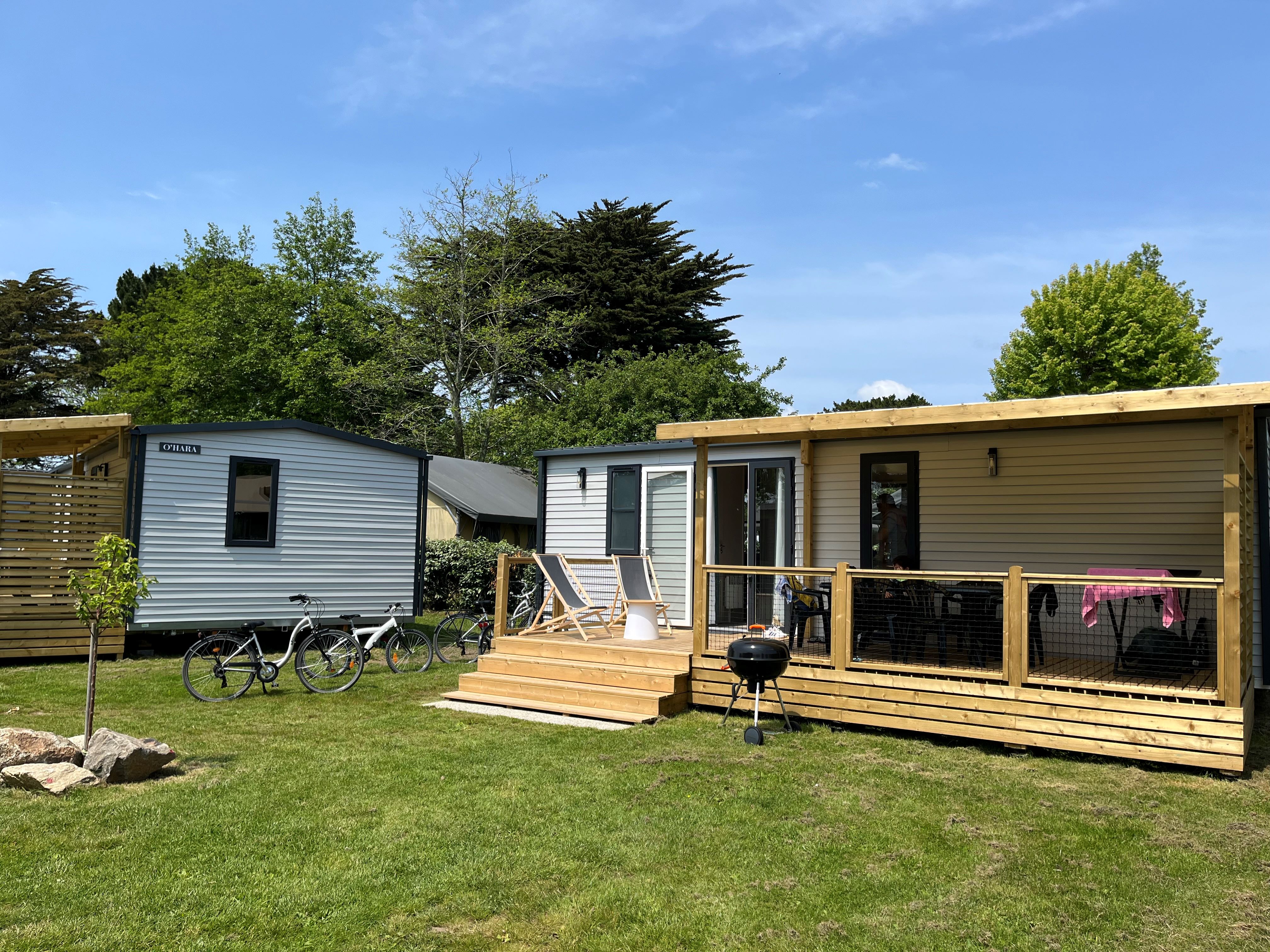 Location - Cottage Family Premium - Camping Kost Ar Moor