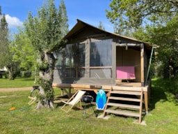 Mietunterkunft - Luxus Safari Lodge - Camping Kost-Ar-Moor