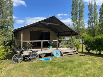 Mietunterkunft - Lodge Safari - Camping Kost-Ar-Moor