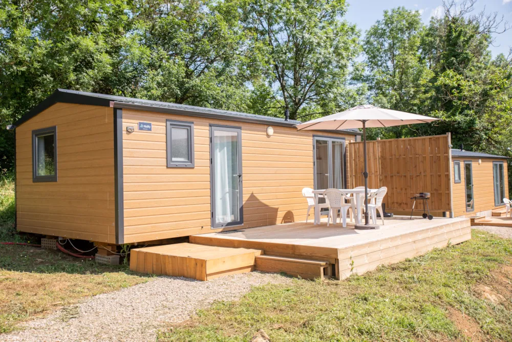 Location - Mobil Home 2 Chambres - Les Chalets de Thégra