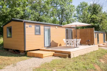 Mietunterkunft - Mobilheim 2 Schlafzimmer - Les Chalets de Thégra