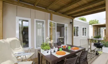 Mietunterkunft - Mobilheim Exclusive - Camping Del Sole Village