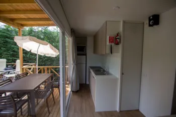 Mietunterkunft - Mobilheim Deluxe - Camping Del Sole Village