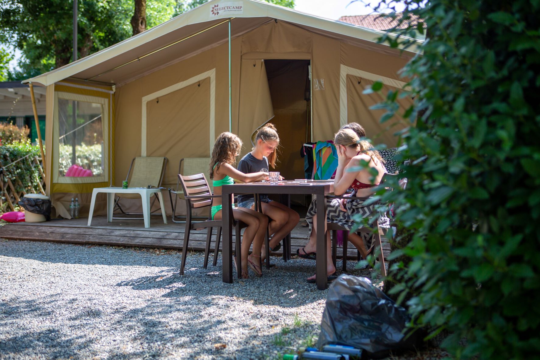 Accommodation - Glamp Tent - Camping Del Sole Village