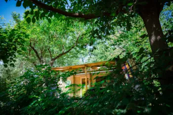 Mietunterkunft - Le Family  Résidence O'hara 29M² + 10M²  Terrasse Couverte Grand Confort Tv ( 2 Zimmer) - Camping le Pontet - ARDECHE