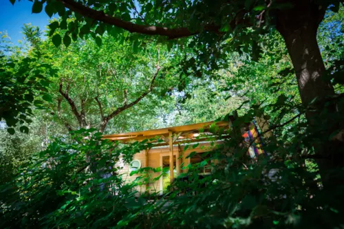 Huuraccommodatie(s) - Le Family  Résidence O'hara 29M² + 10M²  Terras Couverte Grand Confort Tv ( 2 Kamers) - image n°1 - Camping le Pontet - ARDECHE