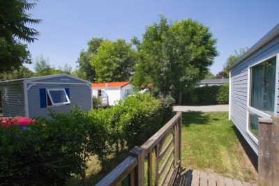 Mobil-home Loggia 26m² - CONFORT - 2 bedrooms + sheltered terrace + TV — 10