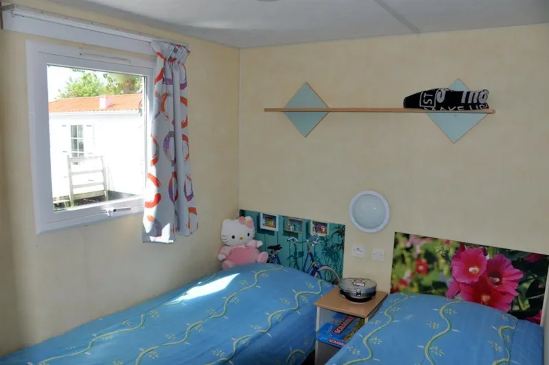 Mobilhome Lucky 26M² Confort - 2 Chambres + Terrasse Couverte + Tv