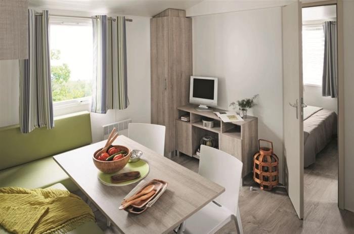 Mobilhome Sunny 27M² Confort+ - 2 Chambres + Terrasse Couverte + Tv