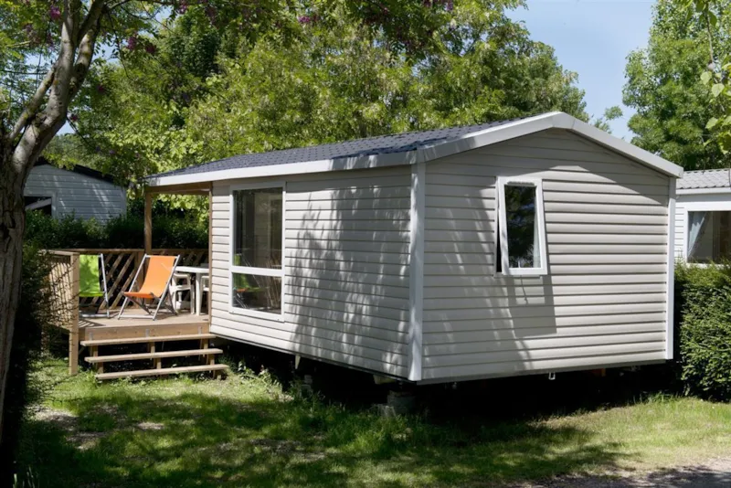 Mobilhome Loggia Privilège 26M² Premium - 2 Chambres + Terrasse Couverte + Tv + Lave-Vaisselle