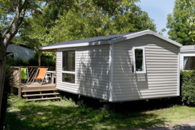Mobil-home Loggia Privilège 26m² PREMIUM - 2 bedrooms + sheltered terrace + TV + Dishwasher — 1