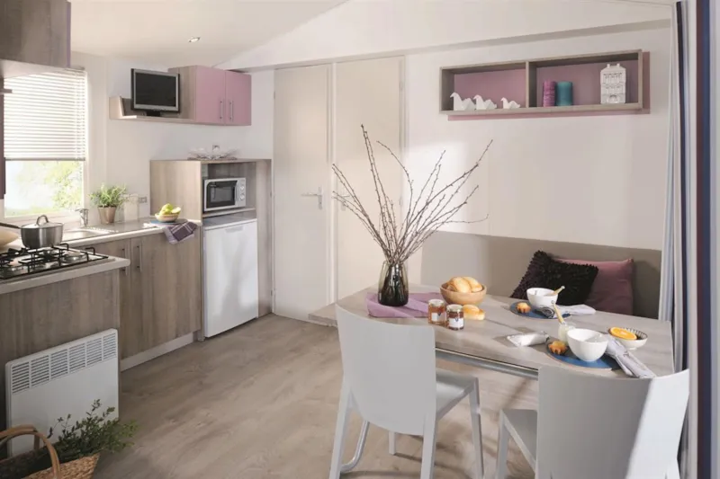 Mobilhome Loggia Privilège 26M² Premium - 2 Chambres + Terrasse Couverte + Tv + Lave-Vaisselle