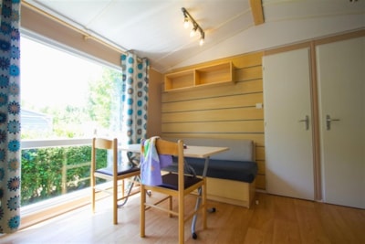 Mobil-home Loggia 26m² - CONFORT - 2 bedrooms + sheltered terrace + TV — 4