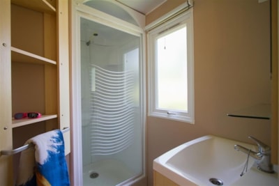 Mobil-home Loggia 26m² - CONFORT - 2 bedrooms + sheltered terrace + TV — 6
