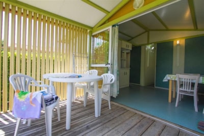 Chalet 25m² CONFORT  - 2 bedrooms + sheltered terrace + TV — 2