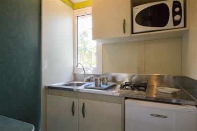 Chalet 25m² CONFORT  - 2 bedrooms + sheltered terrace + TV — 5