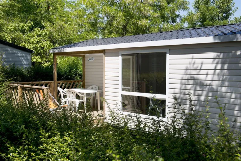 Mobilhome Loggia Privilège 26M² Premium - 2 Chambres + Terrasse Couverte + Tv + Lave-Vaisselle