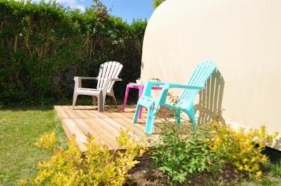 Coco Sweet 11m² INSOLITE - 1 bedroom + covered terrace (without sanitary & without TV) — 2