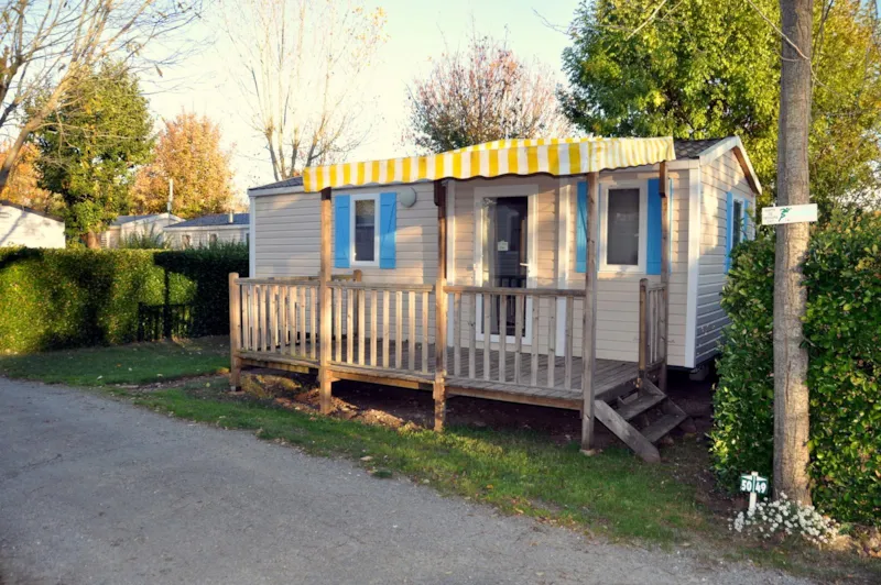 Mobilhome Sunny 27M² Confort+ - 2 Chambres + Terrasse Couverte + Tv