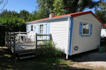 Mietunterkunft - Mobilheim Eco5 Standard 26M² - 2 Zimmer + Terrasse (Ohne Fs) - Flower Camping L'Abri-Côtier