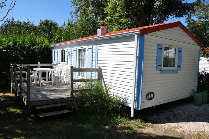 Mobilhome Lucky 26M² Confort - 2 Chambres + Terrasse Couverte + Tv