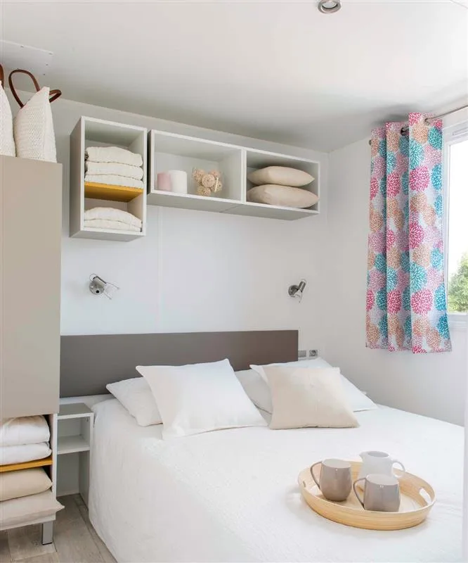 Mobilhome Sunny 27M² Confort+ - 2 Chambres + Terrasse Couverte + Tv